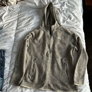 Gray Hooded Men's Sweater